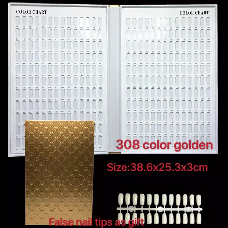 308/240/160/120 Nail Gel Polish Display Book Embedded Professional Nail Color Card Model Nail Gel Polish Color Nail Art Tools
308/240/160/120 Nail Gel Polish Display Book Embedded Professional Nail Color Card Model Nail Gel Polish Color Nail Art Tools