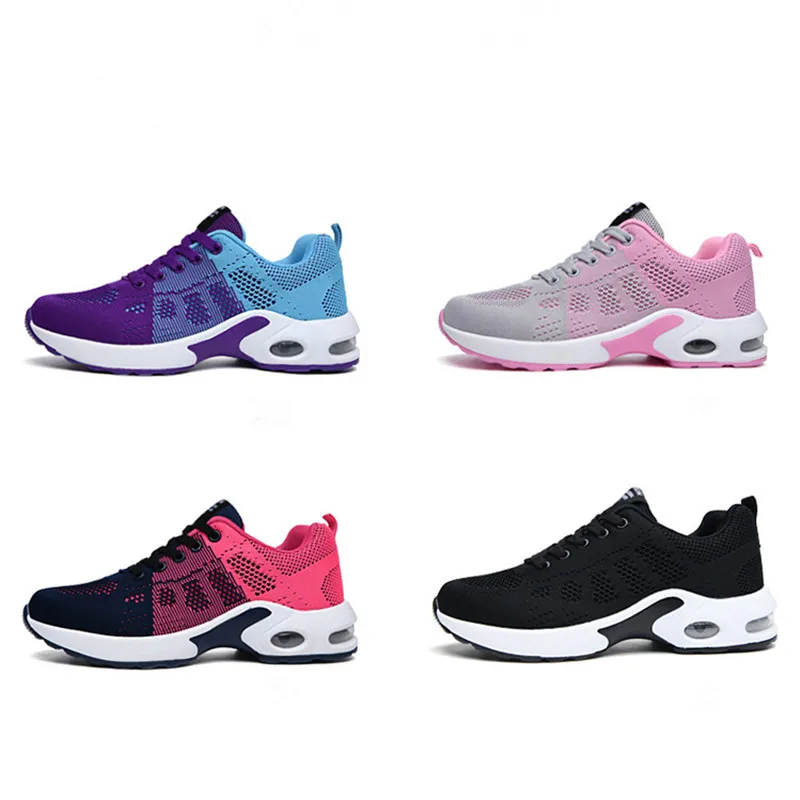 Womens Air Cushion Non Slip Walking Shoes Lace Up Breathable Sports Shoes Comfortable Wearable Jogging Trainers Running Shoes
Womens Air Cushion Non Slip Walking Shoes Lace Up Breathable Sports Shoes Comfortable Wearable Jogging Trainers Running Shoes
