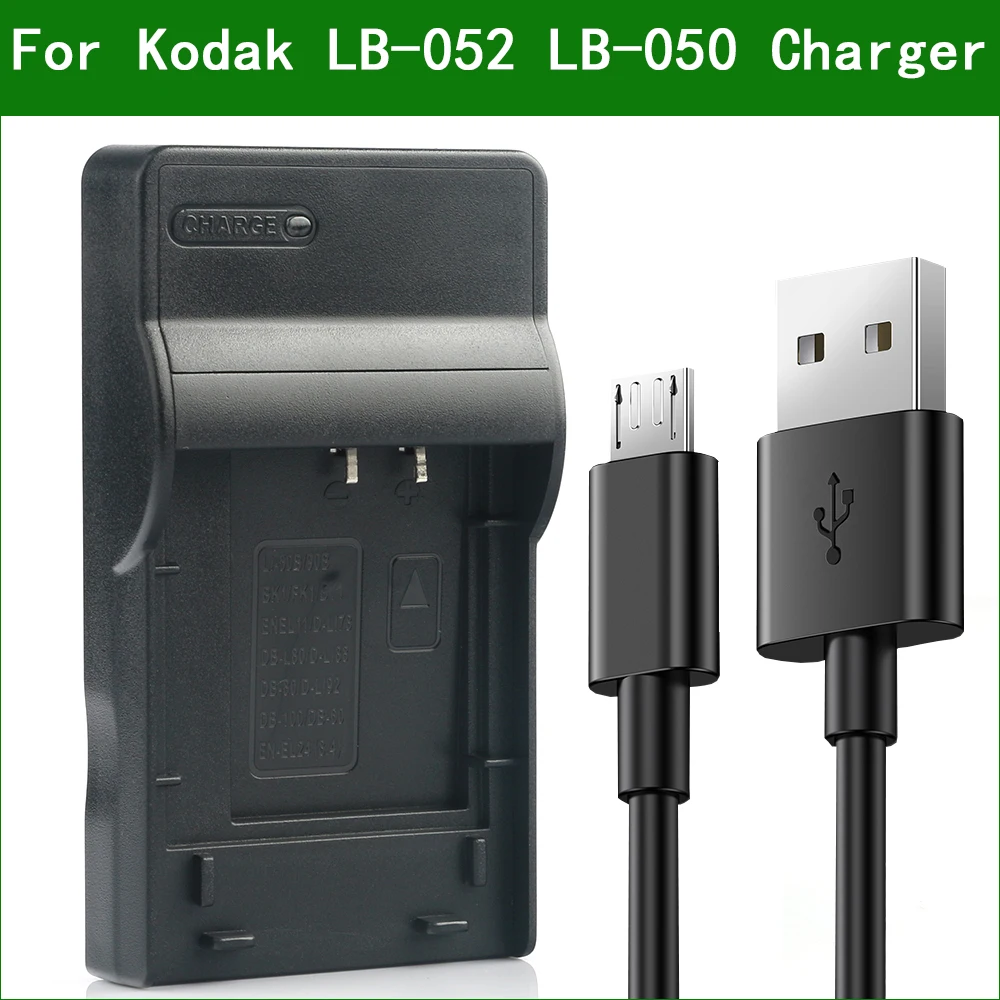 Lanfulang LB-052 LB052 LB050 зарядное устройство для цифровой камеры Kodak PIXPRO SL10 SL25 SPZ1 FZ151 FZ152 FZ201