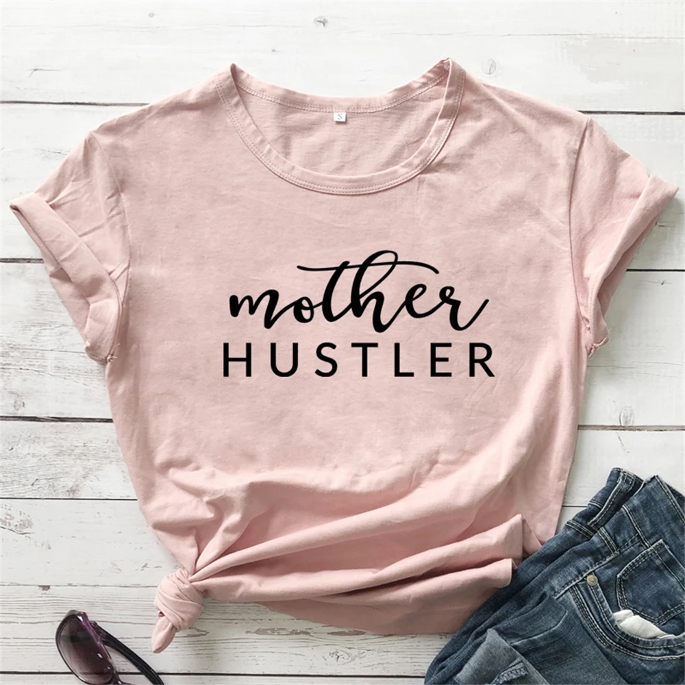 Mother Hustler T-shirt Casual Women Mom Life Top Tee Shirt Funny Mother's Day Gift Tshirt TX5403
Mother Hustler T-shirt Casual Women Mom Life Top Tee Shirt Funny Mother's Day Gift Tshirt TX5403