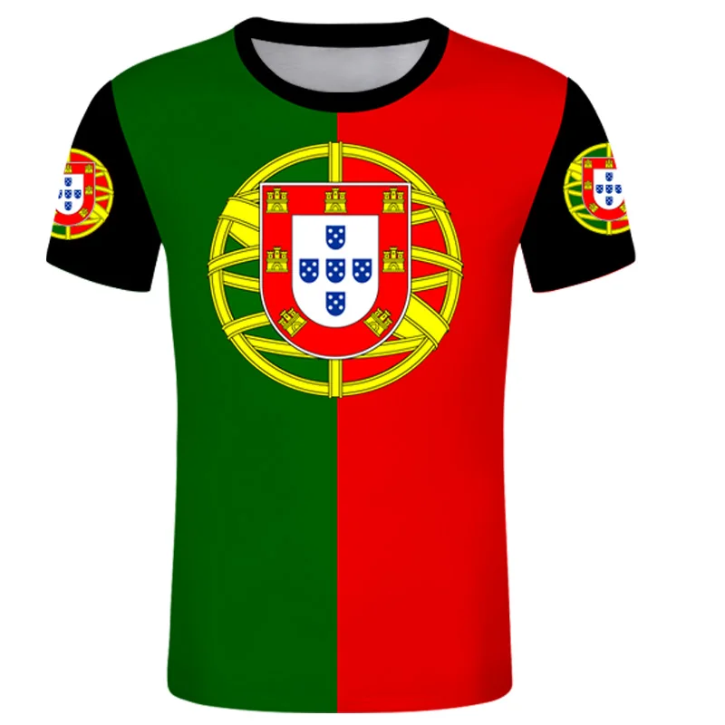 Portugal Free Custom DIY Soccer T Shirts Nation Flag Tee Shirts Portuguese Country PT Top Photo Picture Team Number Jersey
Portugal Free Custom DIY Soccer T Shirts Nation Flag Tee Shirts Portuguese Country PT Top Photo Picture Team Number Jersey
