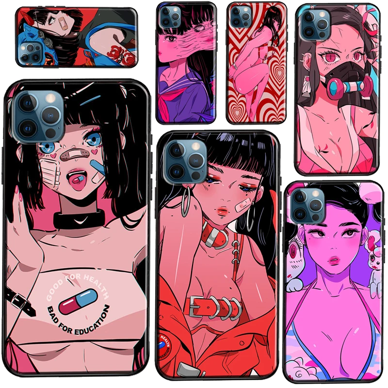 Anime Aesthetic Girl Case For iPhone 13 12 11 Pro Max 6S 7 8 Plus SE 2020 12 13 Mini X XR XS Max Back Cover
Anime Aesthetic Girl Case For iPhone 13 12 11 Pro Max 6S 7 8 Plus SE 2020 12 13 Mini X XR XS Max Back Cover