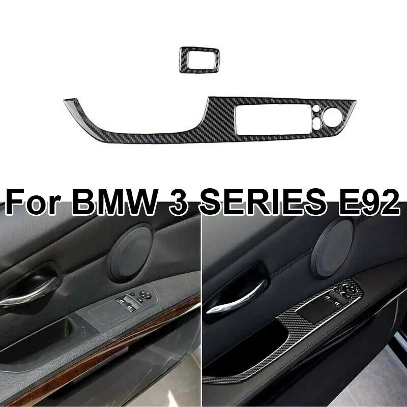 Car Stickers Door Window Lift Switch Cover Trim Carbon Fiber For BMW 3 Series E92 Coupe Protection Decorative Car Accessories
Car Stickers Door Window Lift Switch Cover Trim Carbon Fiber For BMW 3 Series E92 Coupe Protection Decorative Car Accessories
