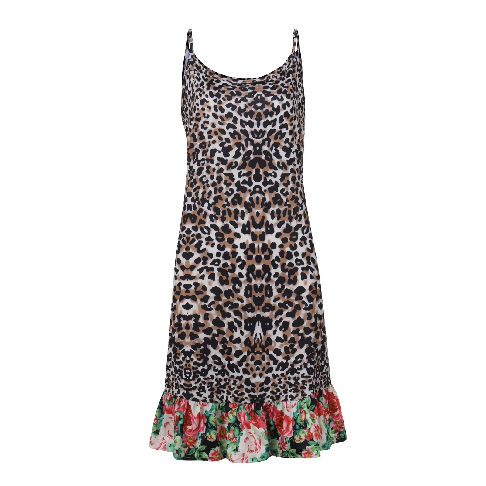 vestido ocasional Women O-Neck Sleeveless Floral Leopard Print Slim Mini Beach Bohemian Dress robe femme
vestido ocasional Women O-Neck Sleeveless Floral Leopard Print Slim Mini Beach Bohemian Dress robe femme