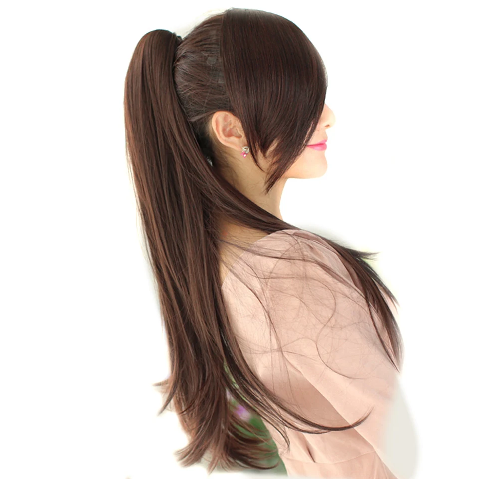 WTB 160g 24" Long Ponytail High Temperature Fiber Synthetic Claw Clip in Pony Tail Hair Extension Fake Hair Pieces
WTB 160g 24" Long Ponytail High Temperature Fiber Synthetic Claw Clip in Pony Tail Hair Extension Fake Hair Pieces