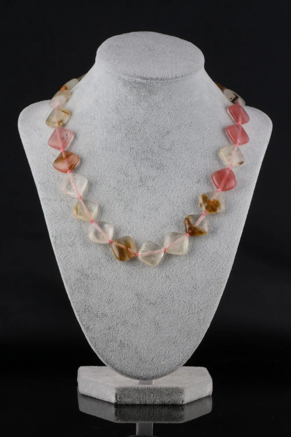 Wholesale natural stone for Making Jewelry Necklace Watermelon red stone item even 18 inches 8-15MM
Wholesale natural stone for Making Jewelry Necklace Watermelon red stone item even 18 inches 8-15MM