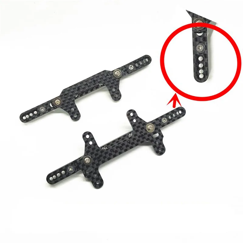 RC Tamiya 4WD Car DIY Carbon Fiber Single/Double Spring Independent Buffer Front Rear Faucet Pteris Bracket Anti-hanging Parts
RC Tamiya 4WD Car DIY Carbon Fiber Single/Double Spring Independent Buffer Front Rear Faucet Pteris Bracket Anti-hanging Parts