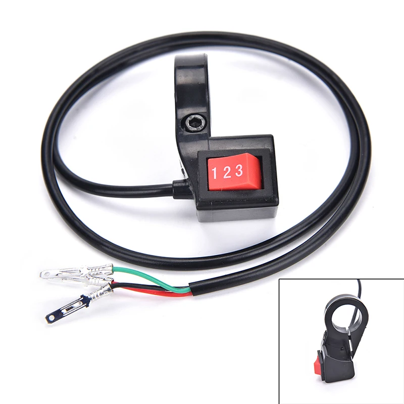 New 22mm 7/8in Electric 3 Speed Module Handlebar Switch Shift for Motorcycle Scooter Motorcycle Switch
New 22mm 7/8in Electric 3 Speed Module Handlebar Switch Shift for Motorcycle Scooter Motorcycle Switch