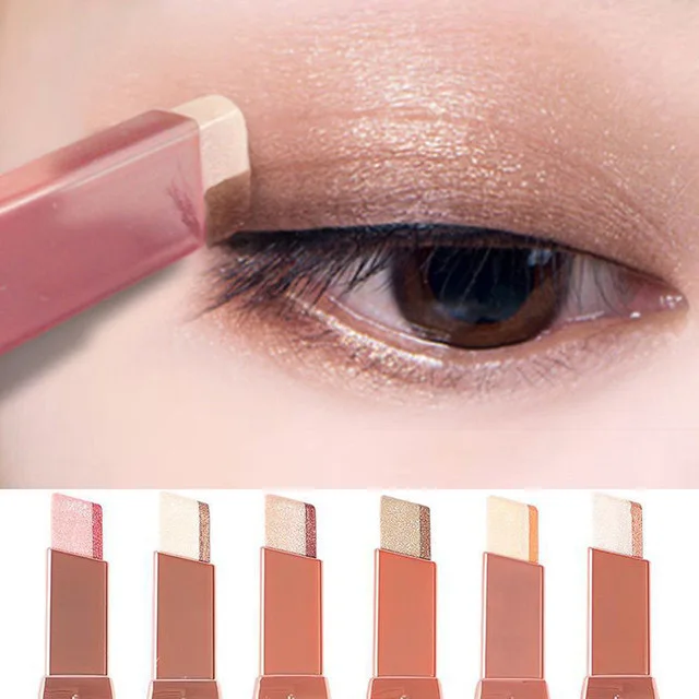 2 In 1 Double Color Gradient Velvet Lazy Eye Shadow Waterproof Long Lasting Shimmer Metallic Eyeshadow Stick Eye Makeup
2 In 1 Double Color Gradient Velvet Lazy Eye Shadow Waterproof Long Lasting Shimmer Metallic Eyeshadow Stick Eye Makeup