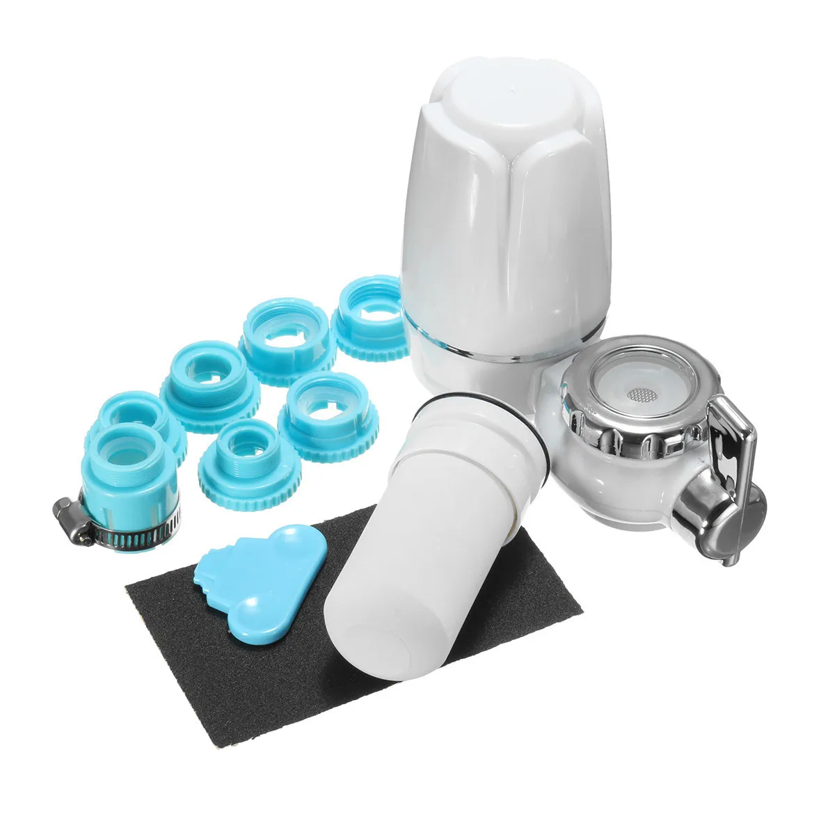 Tap Water Purifier Kitchen Faucet Washable Ceramic Percolator Mini Water Filter Filtro Rust Bacteria Removal Replacement Filter
Tap Water Purifier Kitchen Faucet Washable Ceramic Percolator Mini Water Filter Filtro Rust Bacteria Removal Replacement Filter
