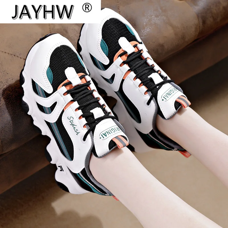 Женские нескользящие сетчатые кроссовки на шнуровке, модная женская обувь, осенняя Удобная дышащая повседневная обувь, 2021 
Женские нескользящие сетчатые кроссовки на шнуровке, модная женская обувь, осенняя Удобная дышащая повседневная обувь, 2021