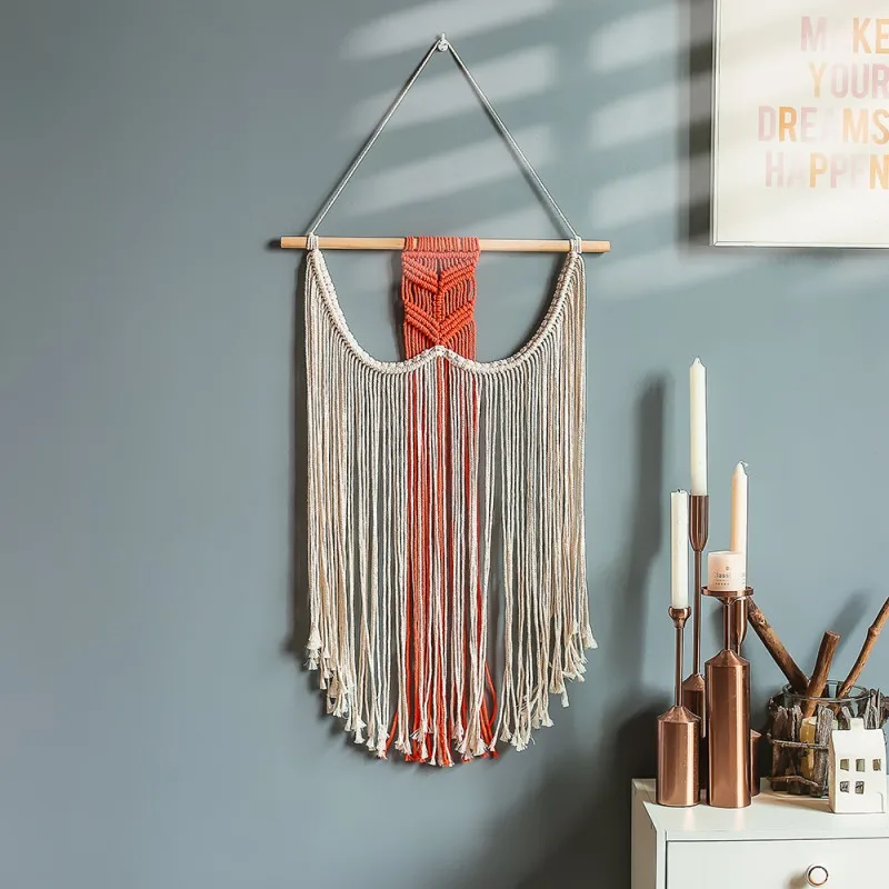 INS Bohemian Macrame Wall Hanging Tapestry Mandala Moon Dreamcatcher Wall Decor Woven Knitted Tapestries Home Living Room Decor
INS Bohemian Macrame Wall Hanging Tapestry Mandala Moon Dreamcatcher Wall Decor Woven Knitted Tapestries Home Living Room Decor
