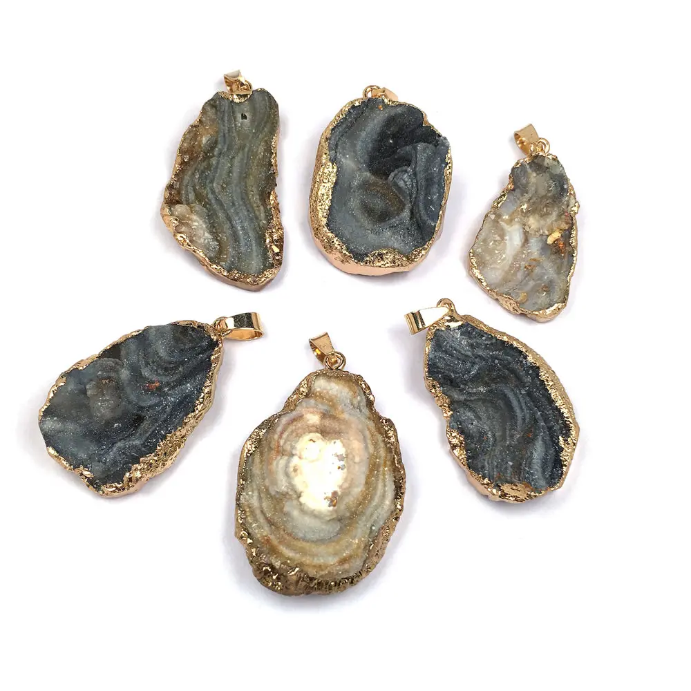 Natural Stone Irregular Pendant Agates Exquisite Charms Pendants For Making DIY Necklace Accessories Craft Decoration Jewelry
Natural Stone Irregular Pendant Agates Exquisite Charms Pendants For Making DIY Necklace Accessories Craft Decoration Jewelry