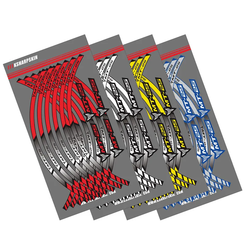 12 X толстых краев мотоцикла, внешний обод, наклейка, полосатые наклейки на колеса для YAMAHA MT25 MT-25 
12 X толстых краев мотоцикла, внешний обод, наклейка, полосатые наклейки на колеса для YAMAHA MT25 MT-25