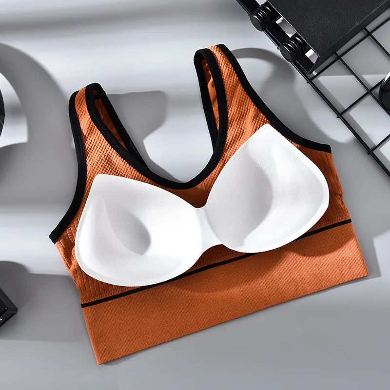 CHRLEISURE Cotton Tube Top Women Crop Top Wireless Bra Sports Tank Female Seamless Underwear 2021 
CHRLEISURE Cotton Tube Top Women Crop Top Wireless Bra Sports Tank Female Seamless Underwear 2021
