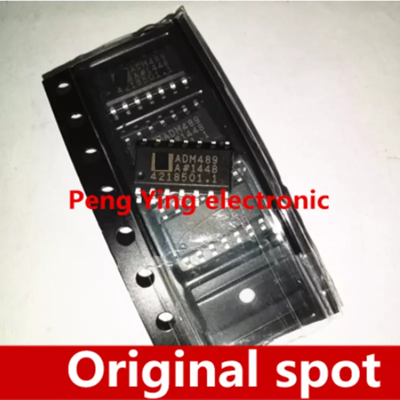 10 PCS/batch ADM489A ADM489AR ADM489ARZ SOP14 original stock 
10 PCS/batch ADM489A ADM489AR ADM489ARZ SOP14 original stock