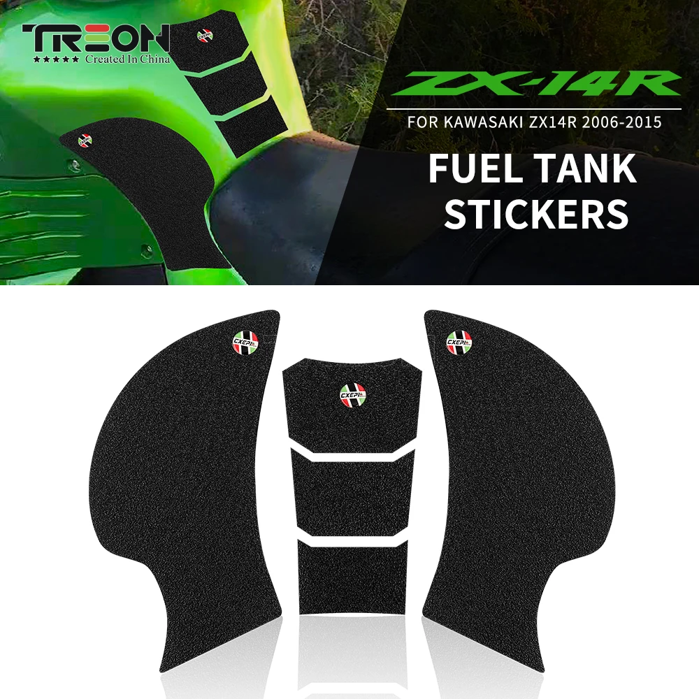For Kawasaki ZX14R ZX-14R ZX 14R 2006 - 2015 Motorcycle Tank Sticker PVC Gas Fuel Oil Tank Pad Protector Cover Sticker Decals
For Kawasaki ZX14R ZX-14R ZX 14R 2006 - 2015 Motorcycle Tank Sticker PVC Gas Fuel Oil Tank Pad Protector Cover Sticker Decals