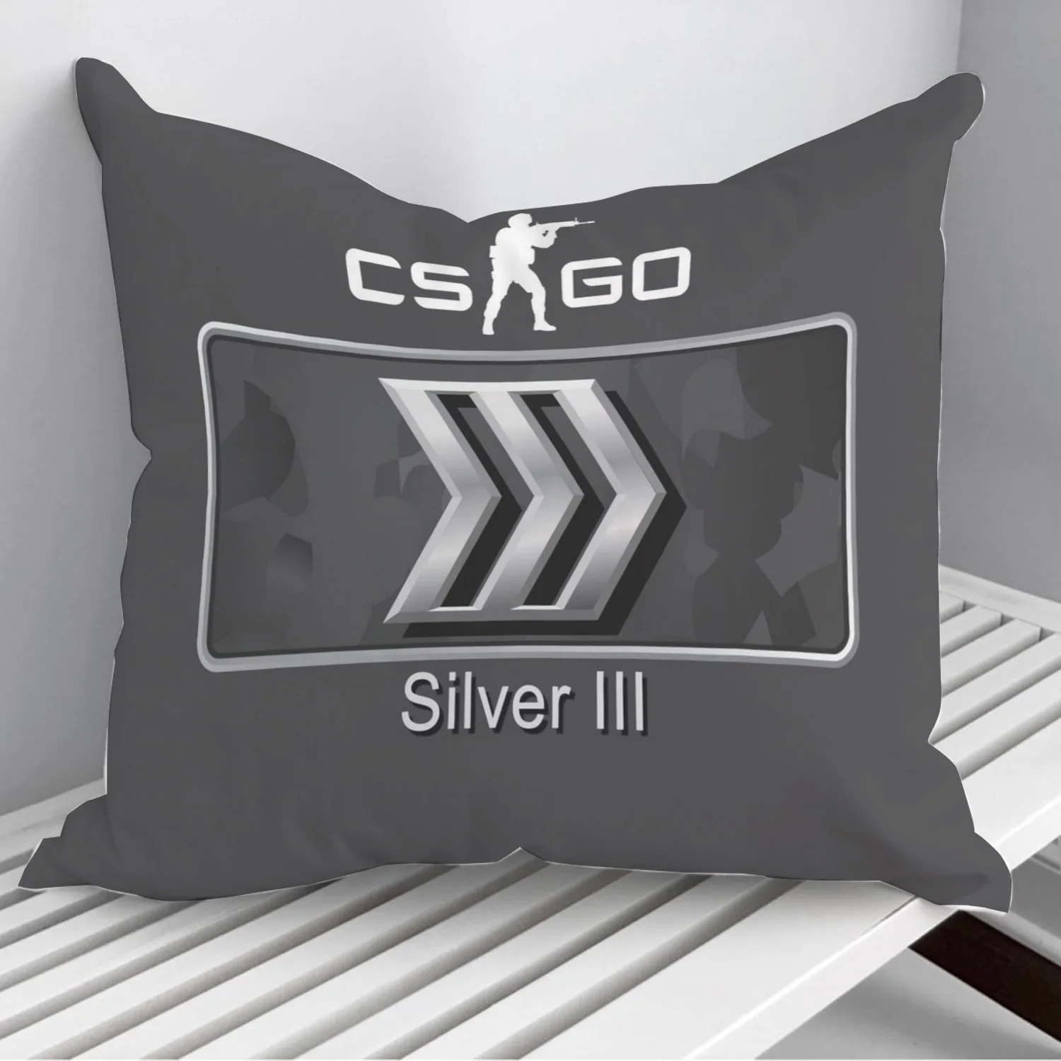 CSGO Silver 3 Pillowcase Decorative Sofa Cushion Case Bed Pillow Cover Home Decor Car Cushion Cover 45*45cm
CSGO Silver 3 Pillowcase Decorative Sofa Cushion Case Bed Pillow Cover Home Decor Car Cushion Cover 45*45cm