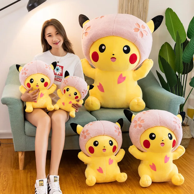 40-60CM Kawaii Pokemon Animation Series Pikachu Electric type Pokmon soft Cute Plush toys pillow Baby Boy Girls Holiday Gift
40-60CM Kawaii Pokemon Animation Series Pikachu Electric type Pokmon soft Cute Plush toys pillow Baby Boy Girls Holiday Gift