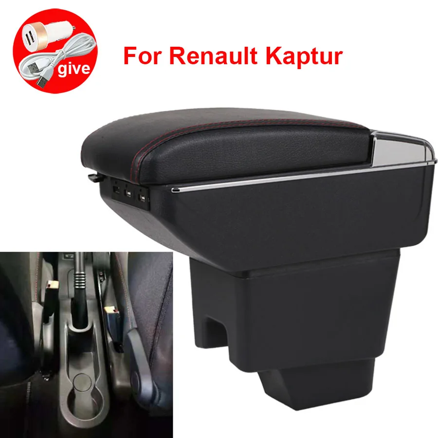 For Renault Kaptur Armrest car armrest box car accessories central storage box modification with USB LED light
For Renault Kaptur Armrest car armrest box car accessories central storage box modification with USB LED light