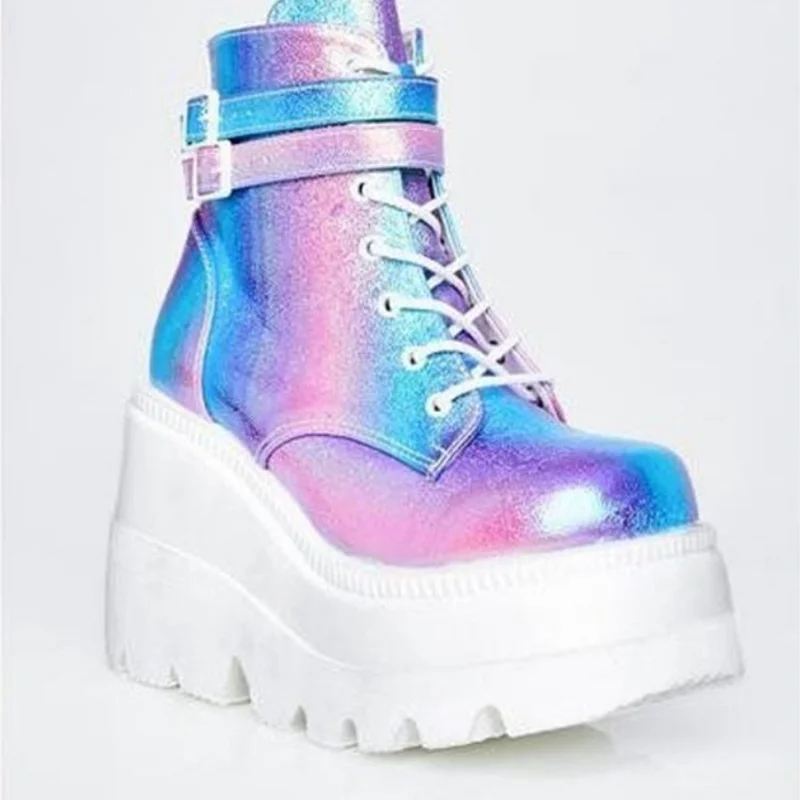 Gothic Shoes Women Platform Boots Female Women Shoes Fashion Gothic Wedge Platform Flat High Heels Wedge Designer
Gothic Shoes Women Platform Boots Female Women Shoes Fashion Gothic Wedge Platform Flat High Heels Wedge Designer