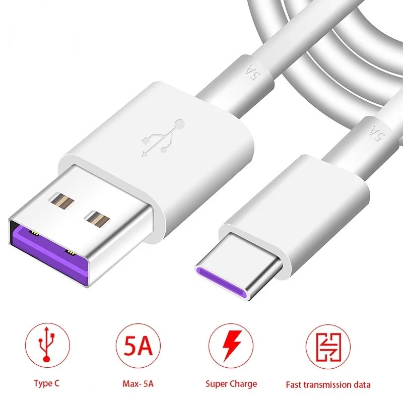 Huawei USB 5A Type C Cable P30 P20 Pro lite Mate20 10 Pro P10 Plus lite USB 3.1 Type-C Original Supercharge Super Charger Cable
Huawei USB 5A Type C Cable P30 P20 Pro lite Mate20 10 Pro P10 Plus lite USB 3.1 Type-C Original Supercharge Super Charger Cable