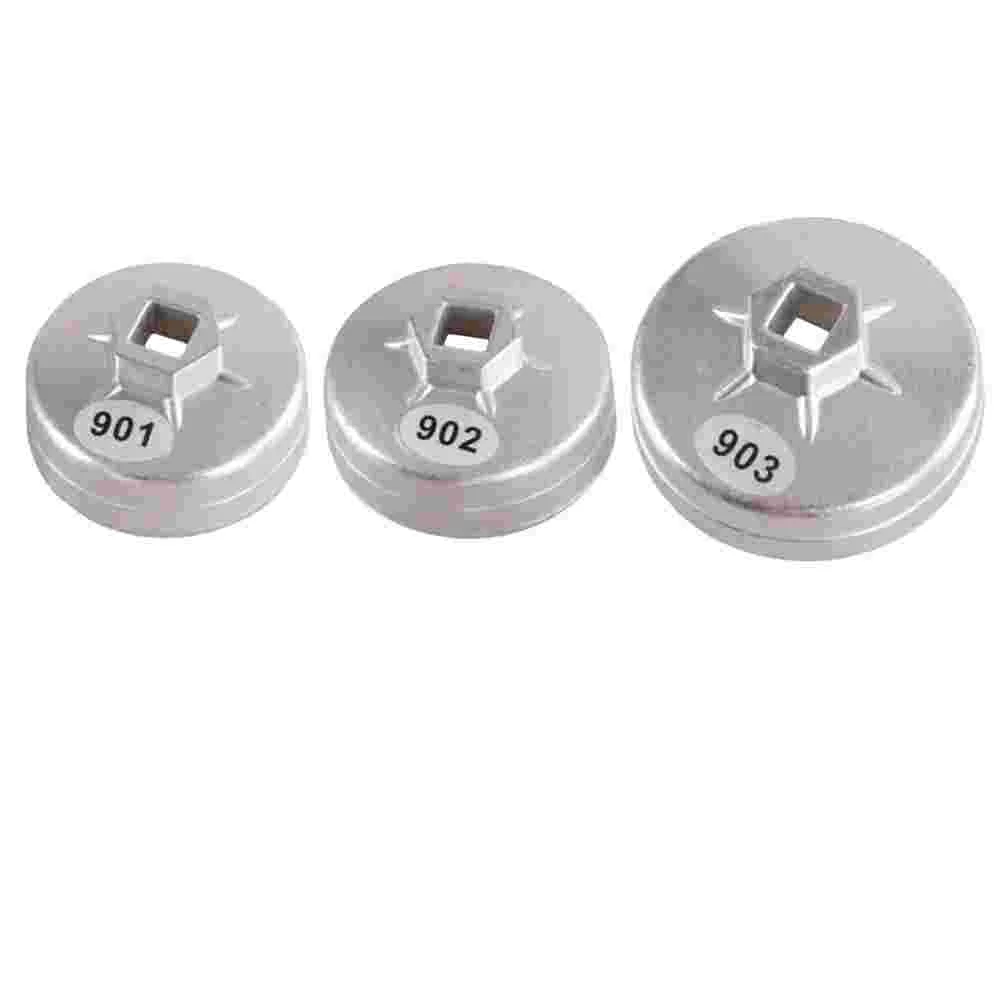 3Pcs Type Oil Filter Removal Assembly Tool Auto Repair Type Socket Wrench Silver (901 + 902 + 903)
3Pcs Type Oil Filter Removal Assembly Tool Auto Repair Type Socket Wrench Silver (901 + 902 + 903)