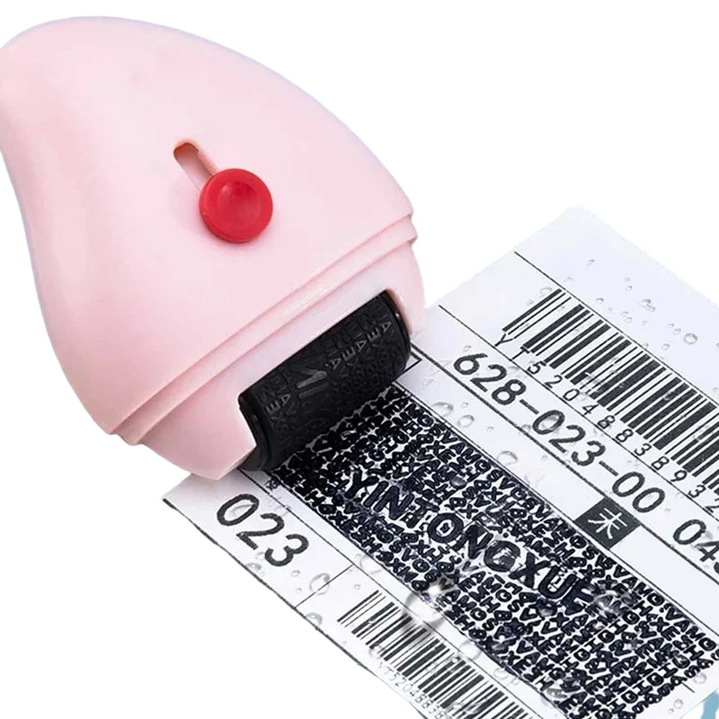 Identity Theft Protection Roller Stamp Anti-Theft Privacy Safety Unpacking Tool For School Office Package QR Code Destruction 
Identity Theft Protection Roller Stamp Anti-Theft Privacy Safety Unpacking Tool For School Office Package QR Code Destruction