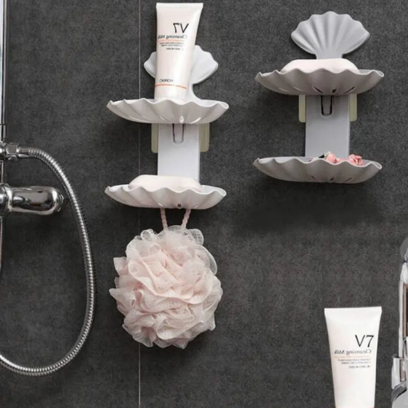 Punch-free Nordic Plastic Wall-mounted Personality Creative Drain Soap Rack Moisture-proof Toilet Soap Box Rack 2021 New G8319
Punch-free Nordic Plastic Wall-mounted Personality Creative Drain Soap Rack Moisture-proof Toilet Soap Box Rack 2021 New G8319