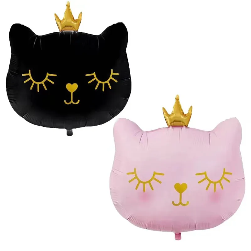 New Crown Cat Aluminum Film Balloon Children Girls Birthday Party Valentine's Day Decoration Photographic Props
New Crown Cat Aluminum Film Balloon Children Girls Birthday Party Valentine's Day Decoration Photographic Props