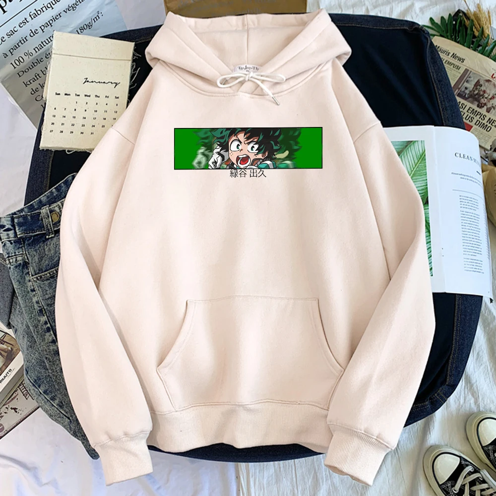 Anime My Hero Academia Midoriya Izuku Print Hoodies Women Japan Manga Plus Size Soft Sweatshirt Female Harajukua Street Sweater
Anime My Hero Academia Midoriya Izuku Print Hoodies Women Japan Manga Plus Size Soft Sweatshirt Female Harajukua Street Sweater