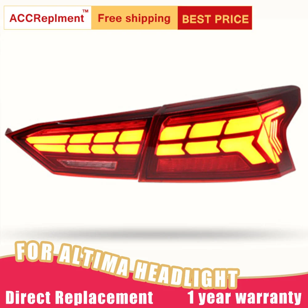 LED Taillights Assembly For Nissan Altima 2019-2021 LED Rear Lamp Brake Reverse Light Rear Back Up Lamp DRL Car Tail light
LED Taillights Assembly For Nissan Altima 2019-2021 LED Rear Lamp Brake Reverse Light Rear Back Up Lamp DRL Car Tail light
