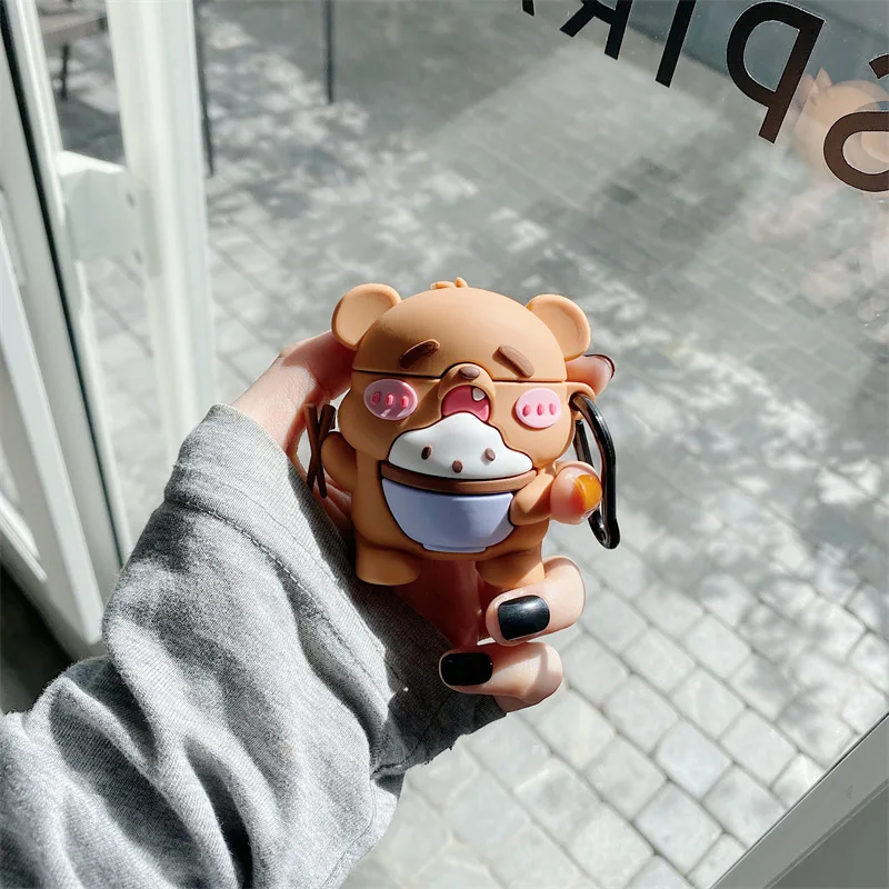 New 2021 AirPods 3 Case Cute Rice Bear Apple AirPods 1 2 3 Pro Case Cover iPhone Earbuds Accessories Airpod Case Air Pods Case 
New 2021 AirPods 3 Case Cute Rice Bear Apple AirPods 1 2 3 Pro Case Cover iPhone Earbuds Accessories Airpod Case Air Pods Case