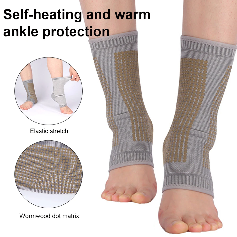 2Pcs Ankle Support Brace Elastic Breathable Graphene Foot Support Sleeve Ankle Protector For Heel Pain Relief Injury Prevention
2Pcs Ankle Support Brace Elastic Breathable Graphene Foot Support Sleeve Ankle Protector For Heel Pain Relief Injury Prevention