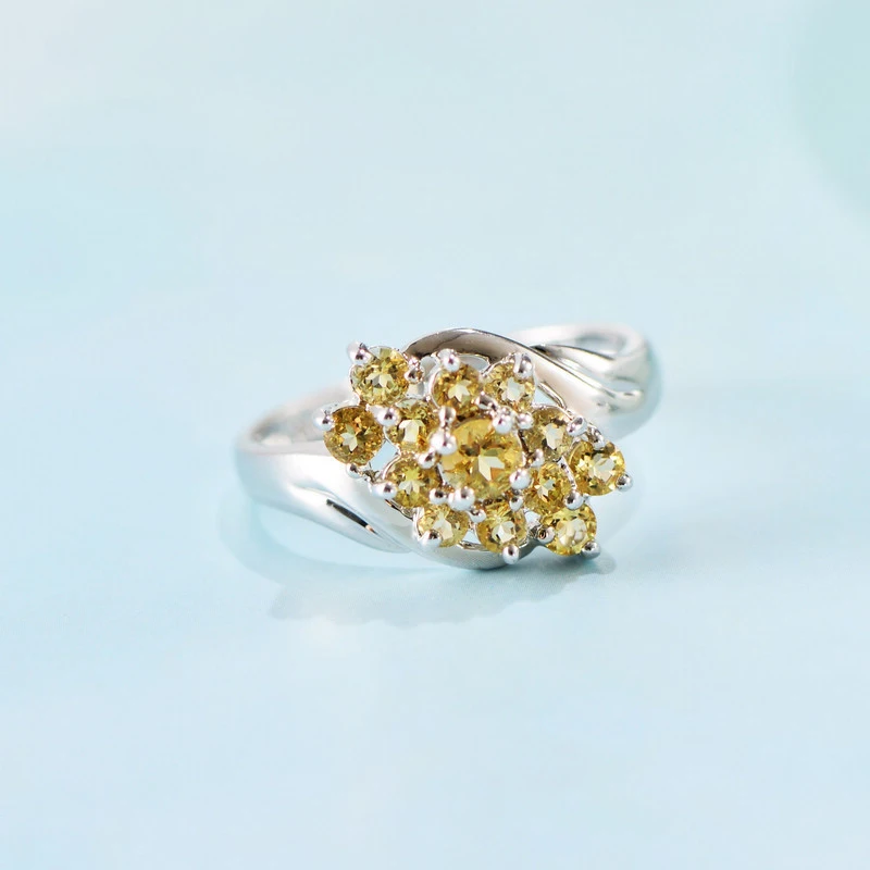 MIQIAO Flower Ring For Women Wedding Anniversary Gift Champagne Gold Diamond Zircon Ring Female Jewelry 925 Sterling Silver Gift
MIQIAO Flower Ring For Women Wedding Anniversary Gift Champagne Gold Diamond Zircon Ring Female Jewelry 925 Sterling Silver Gift