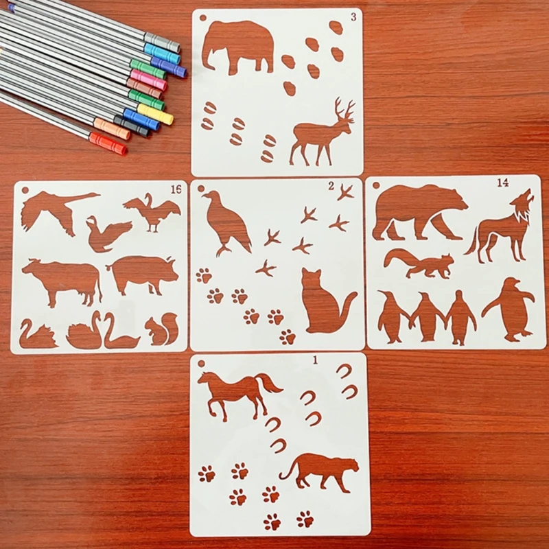 Animal Templates Stencil Panda Horse Dinosour Elephant Drawing Templates for Wal L93B
Animal Templates Stencil Panda Horse Dinosour Elephant Drawing Templates for Wal L93B