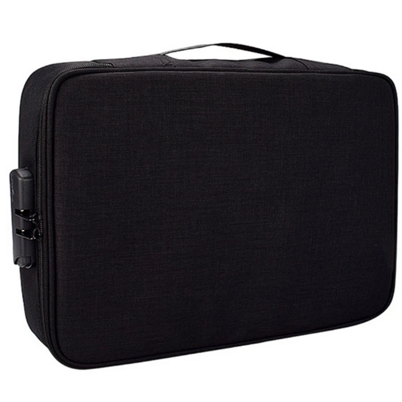 Document Ticket Bag Large Capacity Certificates Files Organizer for Home Travel Use To Store Important Items
Document Ticket Bag Large Capacity Certificates Files Organizer for Home Travel Use To Store Important Items