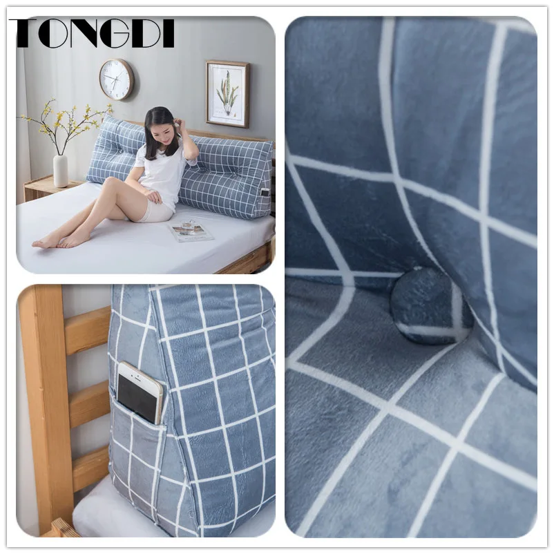 TONGDI Large Big Pillow Back Cushion Long Elastic Elegant Soft Printing Backrest Luxury Decor For Home Bedside Bed Sofa Tatami
TONGDI Large Big Pillow Back Cushion Long Elastic Elegant Soft Printing Backrest Luxury Decor For Home Bedside Bed Sofa Tatami