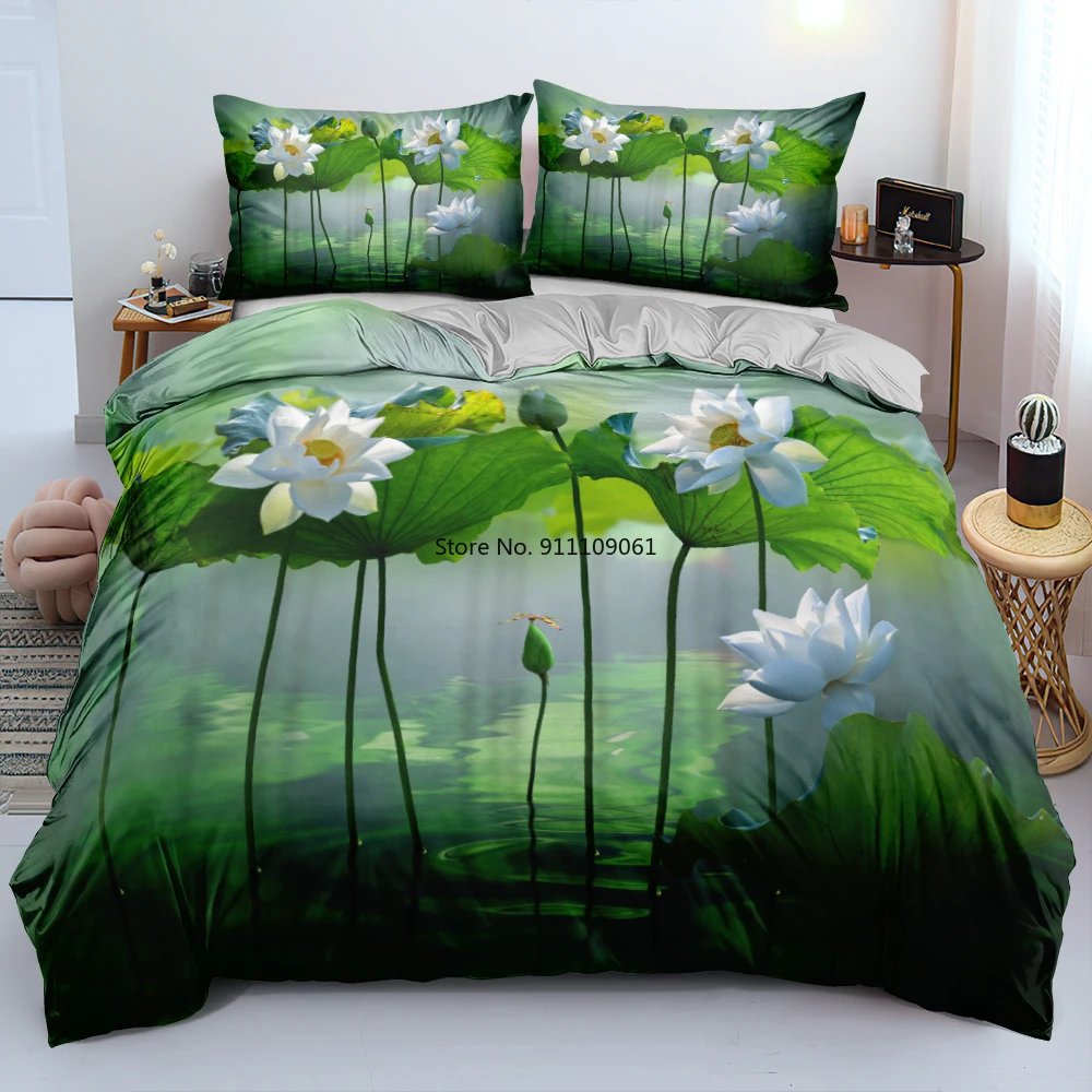 2-3pcs Home Texitle 3D Green Plants Design Quilt Covers Pillowcases Flowers Bedding Sets Duvet Cover Set Bed Linens 173x230 Size
2-3pcs Home Texitle 3D Green Plants Design Quilt Covers Pillowcases Flowers Bedding Sets Duvet Cover Set Bed Linens 173x230 Size