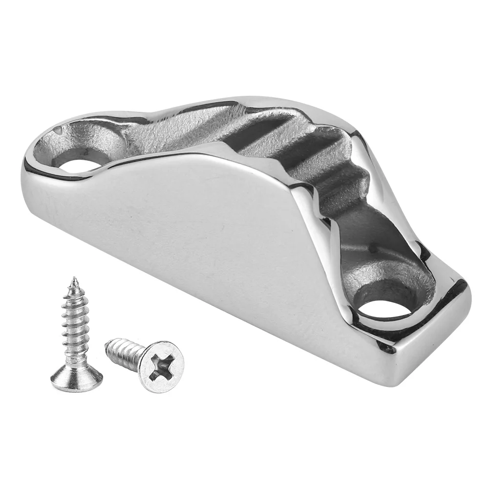 Boat Clam Cleat Rope Line Clamp Jam Grip Boat Hardware Parts Sailing Kayak Marine Accessories
Boat Clam Cleat Rope Line Clamp Jam Grip Boat Hardware Parts Sailing Kayak Marine Accessories