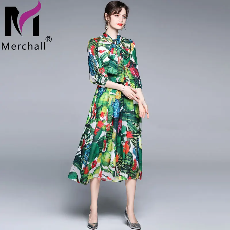 Merchall 2021 Fashion Summer Chiffon Green Dress Women Midi Sleeve Bow Neck Flower Print Elegant Vacation Beach Vestidos M76602
Merchall 2021 Fashion Summer Chiffon Green Dress Women Midi Sleeve Bow Neck Flower Print Elegant Vacation Beach Vestidos M76602