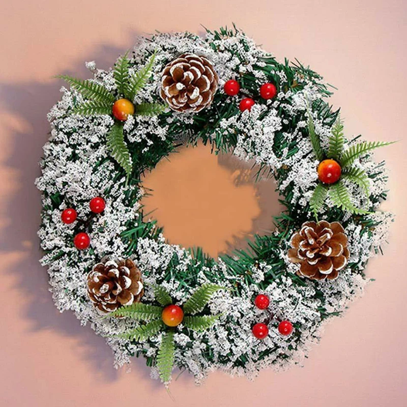 Christmas Tree Decoration Wreath Ornament Party Hanging Window Door Garland
Christmas Tree Decoration Wreath Ornament Party Hanging Window Door Garland