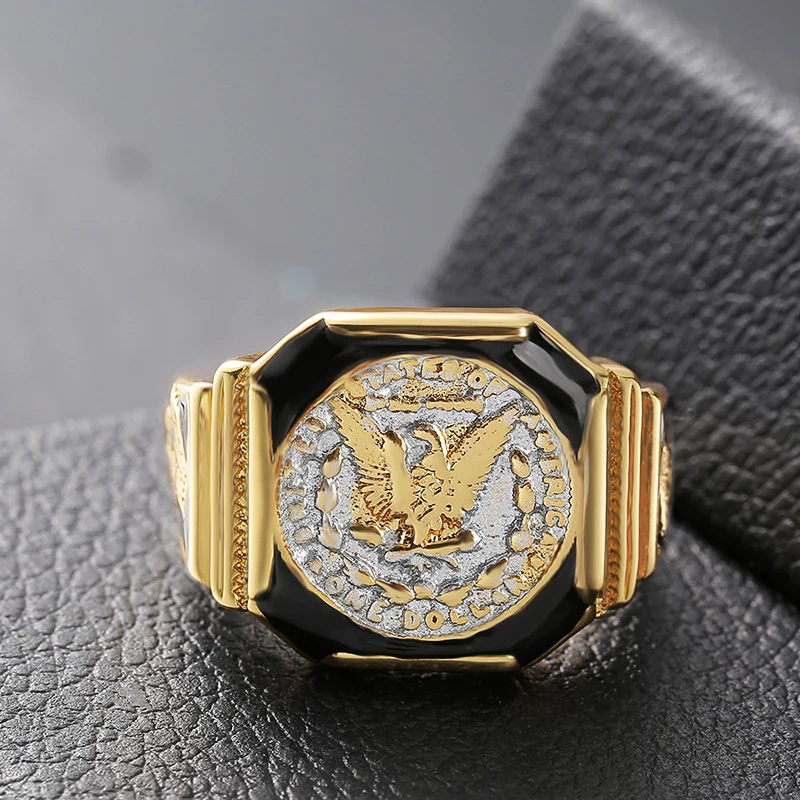 2021 New Vintage Steampunk Eagle Letter Rings For Men Classic Punk Dollar Male Jewelry Hip Hop Party Accessories Gifts
2021 New Vintage Steampunk Eagle Letter Rings For Men Classic Punk Dollar Male Jewelry Hip Hop Party Accessories Gifts