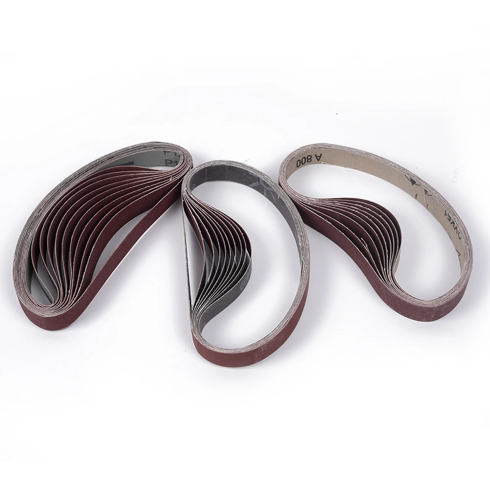 30x/Set 120/400/800 Grits Abrasive Sanding Belts Mixing Grinding Polishing Tools
30x/Set 120/400/800 Grits Abrasive Sanding Belts Mixing Grinding Polishing Tools