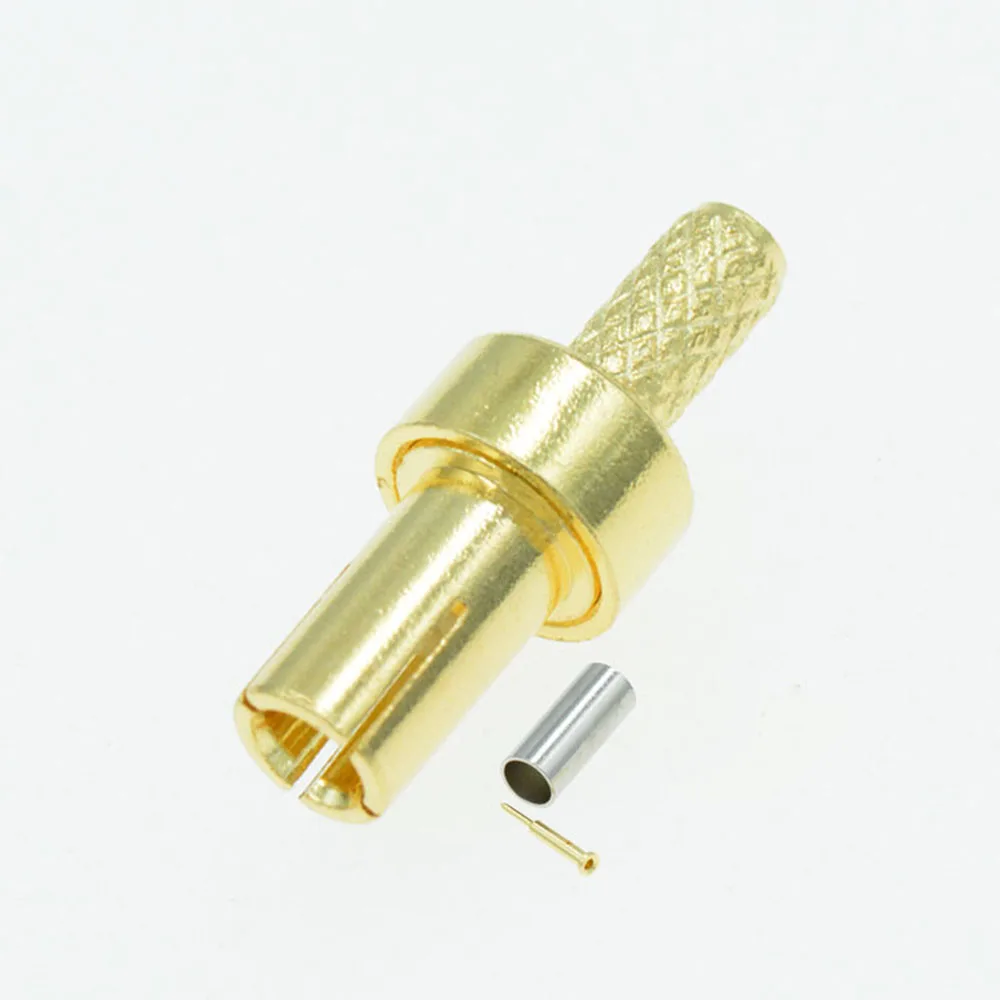 100 шт. Золотой TS9 штекер соединитель прямой обжимной для RG316 RG174 RG178 RF коаксиальный кабель 
100 шт. Золотой TS9 штекер соединитель прямой обжимной для RG316 RG174 RG178 RF коаксиальный кабель
