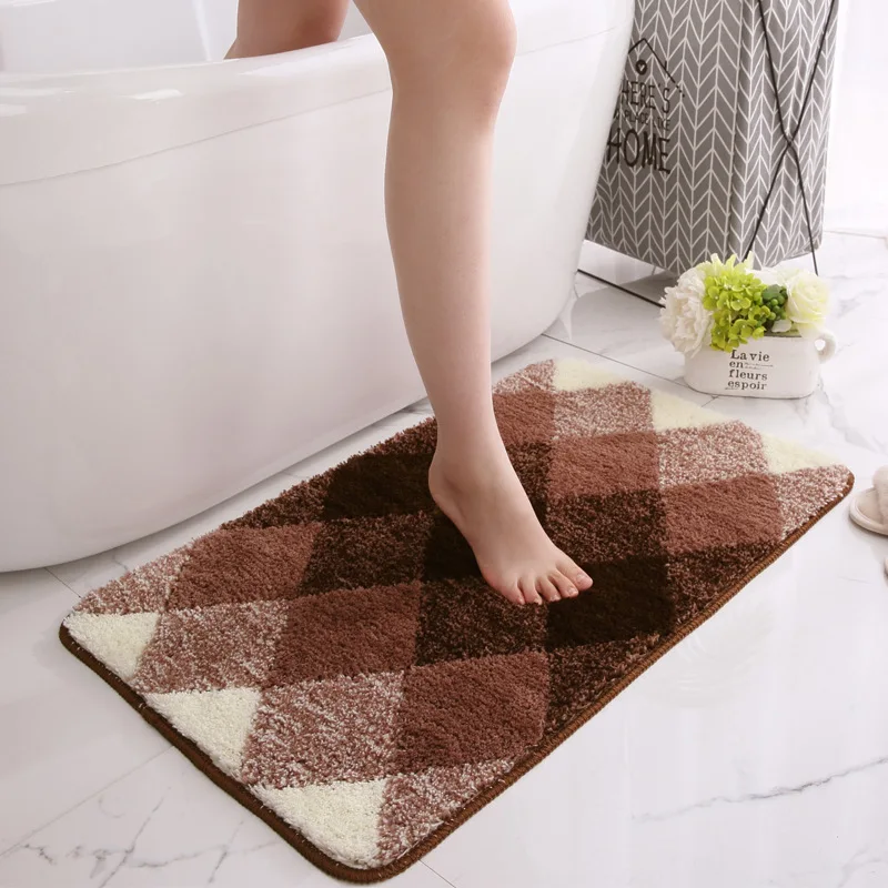 Gradient Flocking Home Floor Mat Carpet Household Toilet Rugs Bathroom Non-Slip Mat Entrance Water Absorbent Mat
Gradient Flocking Home Floor Mat Carpet Household Toilet Rugs Bathroom Non-Slip Mat Entrance Water Absorbent Mat