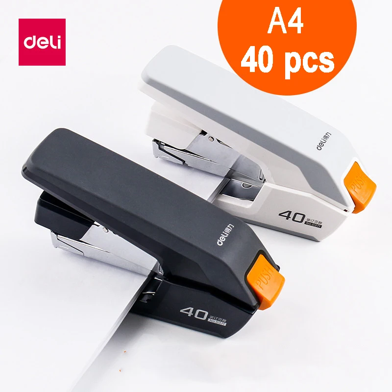 Deli Large Capacity Labor-Saving Stapler Can Bind 40 A4 Paper Thicken Portable Stapler grapadoras de oficina
Deli Large Capacity Labor-Saving Stapler Can Bind 40 A4 Paper Thicken Portable Stapler grapadoras de oficina