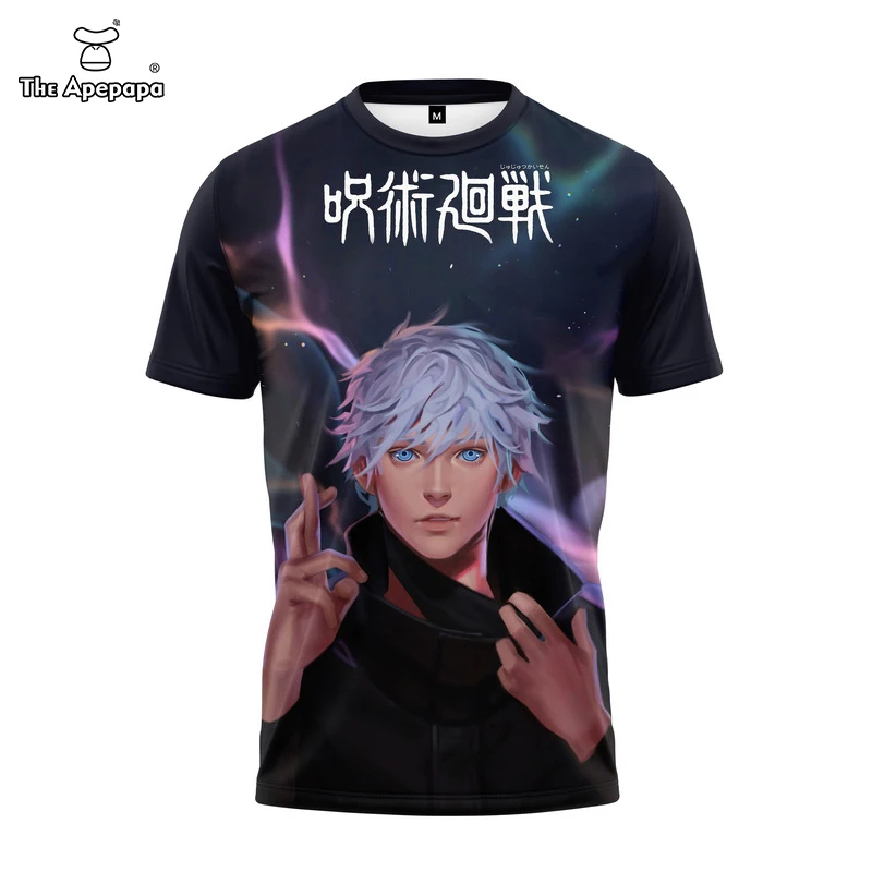 Jujutsu Kaisen T-Shirt Hip Hop Anime Tees Tops Loose Short sleeve Summer Man Tee Shirt Cloth Tees
Jujutsu Kaisen T-Shirt Hip Hop Anime Tees Tops Loose Short sleeve Summer Man Tee Shirt Cloth Tees