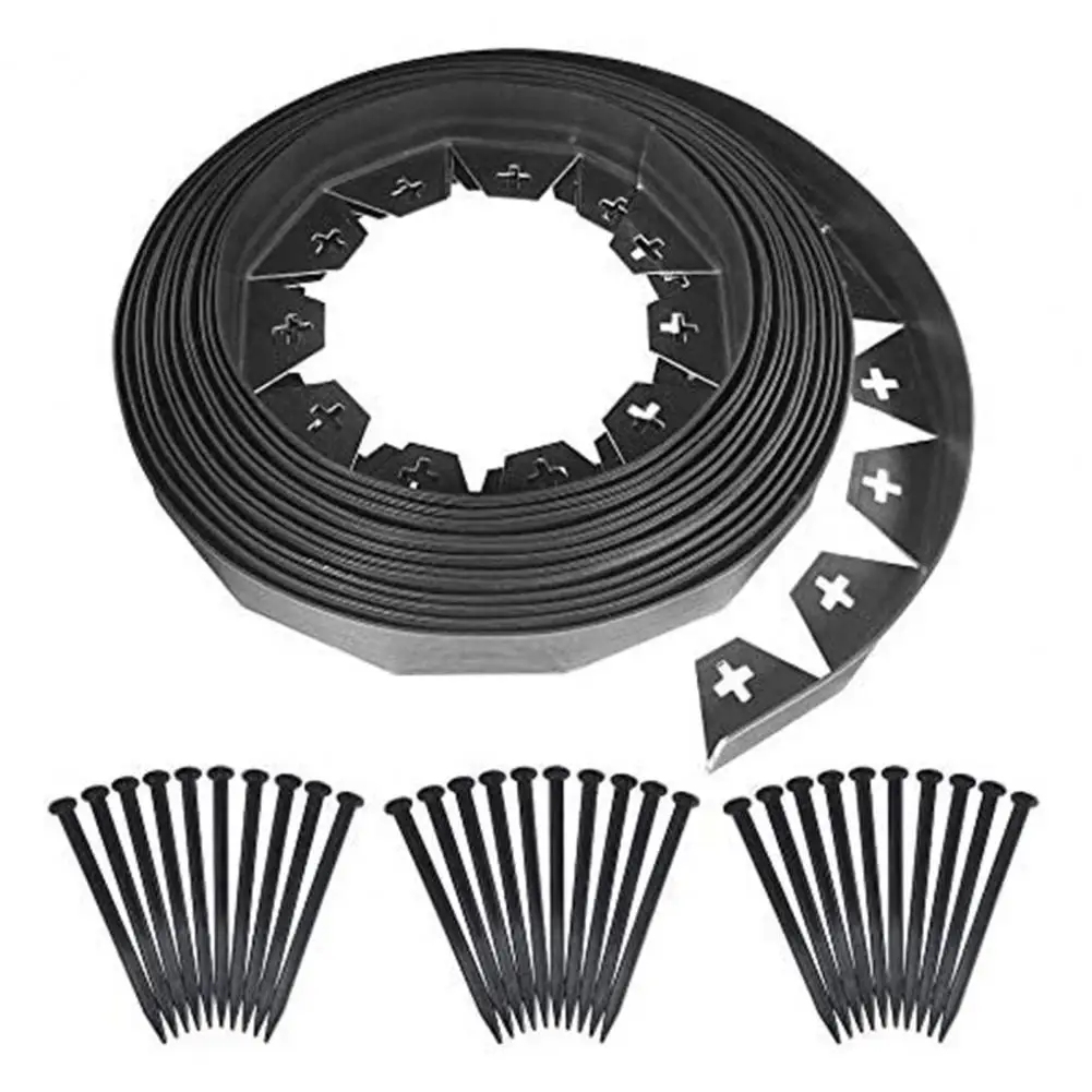 Landscape Edging No Dig Flexible Plastic Weather Resistant Garden Paths Border for Garden
Landscape Edging No Dig Flexible Plastic Weather Resistant Garden Paths Border for Garden