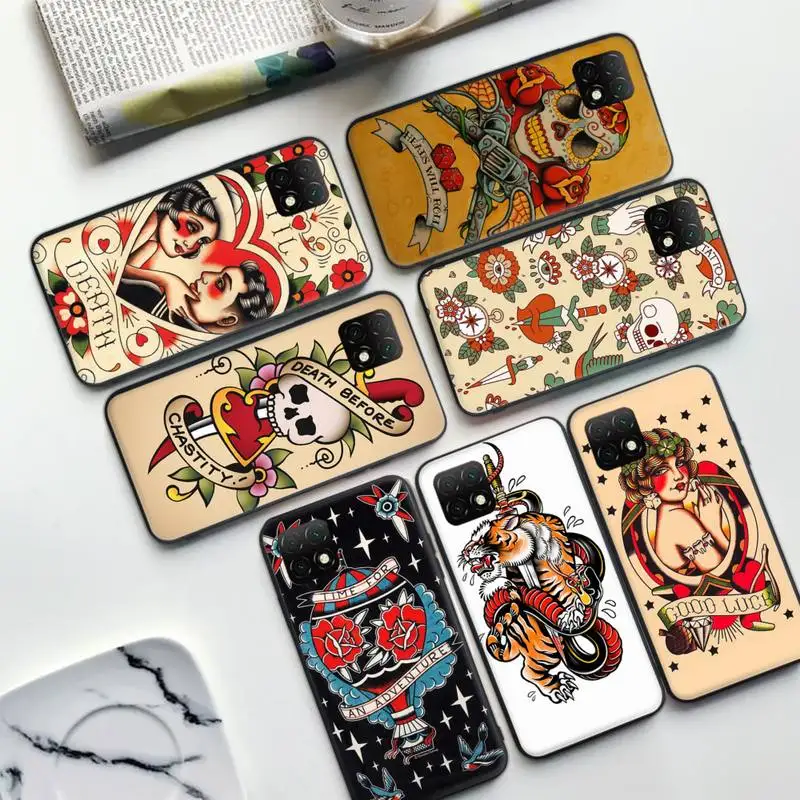 Cool old school tatto Phone Case For Huawei Honor 7A 8X 10lite v20 5A PLAY 8C 8A lite HRY-LXIT Cover Shell
Cool old school tatto Phone Case For Huawei Honor 7A 8X 10lite v20 5A PLAY 8C 8A lite HRY-LXIT Cover Shell